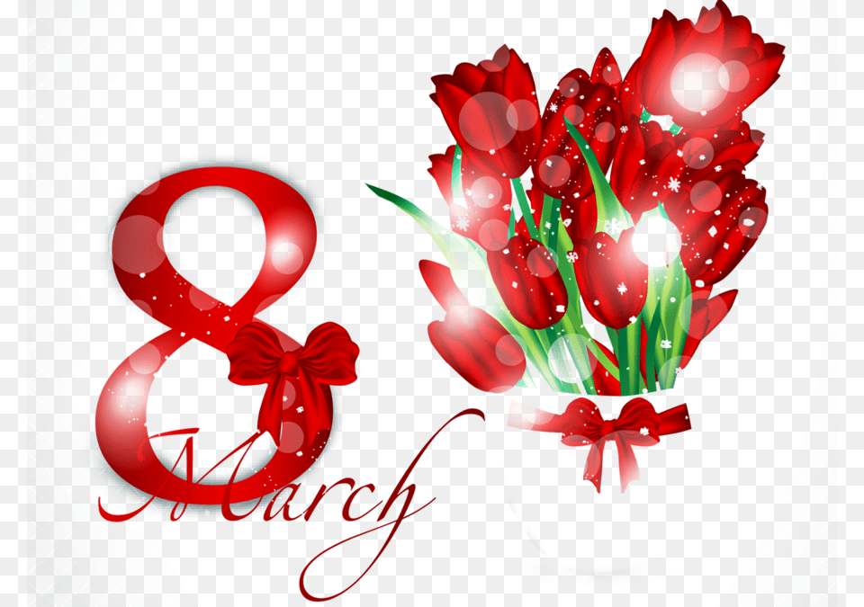 Marsi Clipart March 8 Desktop Wallpaper International 8 March Women Day, Art, Plant, Graphics, Flower Bouquet Free Png
