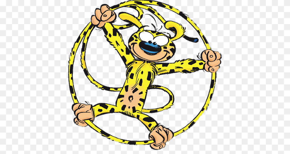 Marsupilami Cartwheel, Hula, Toy, Cartoon Png Image