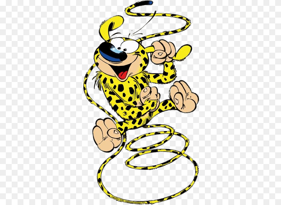 Marsupilami Holding Ear Transparent Marsupilami Cartoon, Hula, Toy Free Png