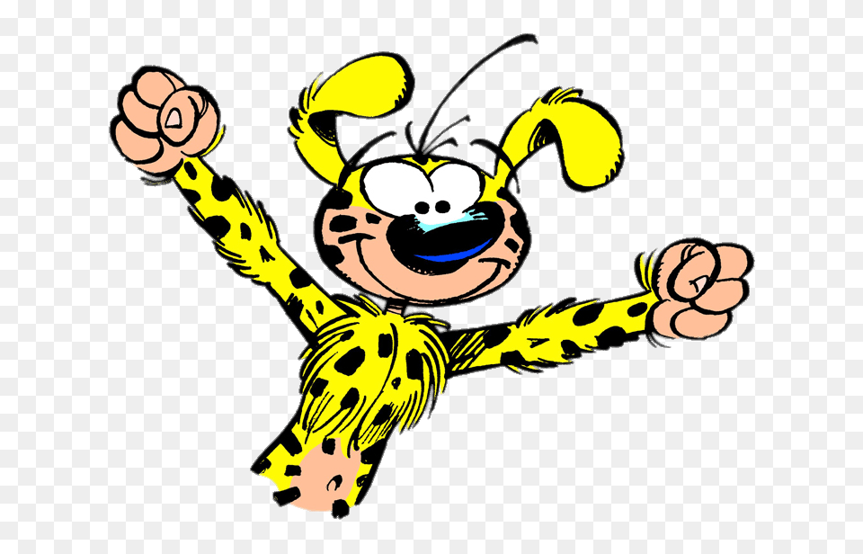 Marsupilami Hurray, Cartoon, Animal, Insect, Invertebrate Free Png Download