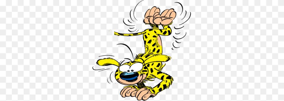 Marsupilami Upside Down, Cartoon, Baby, Person Free Png Download