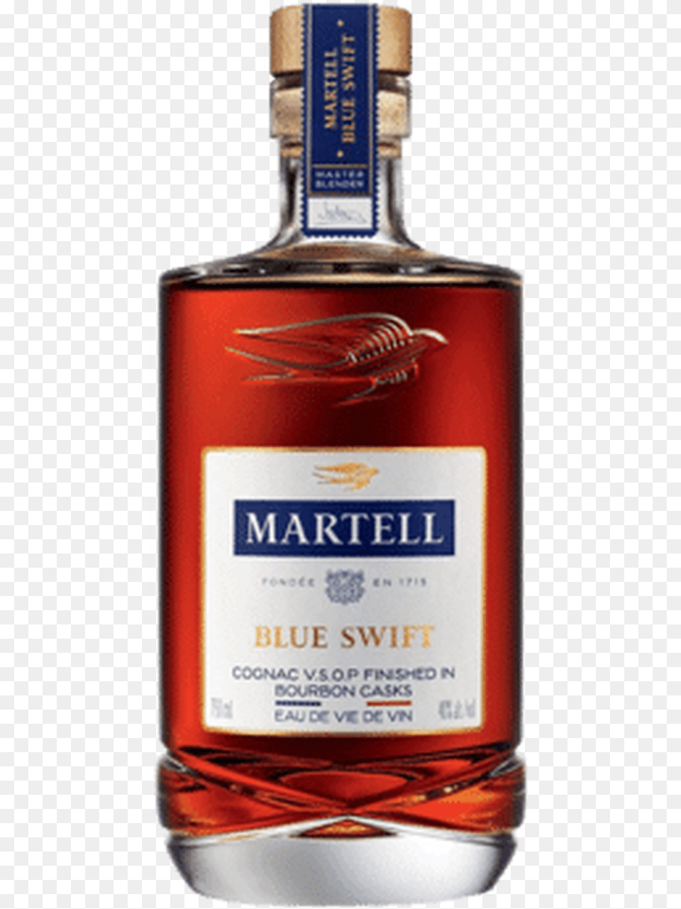 Martell Cognac Blue Swift Vsop 750ml Martell Blue Swift Cognac, Alcohol, Beverage, Liquor, Beer Free Png Download