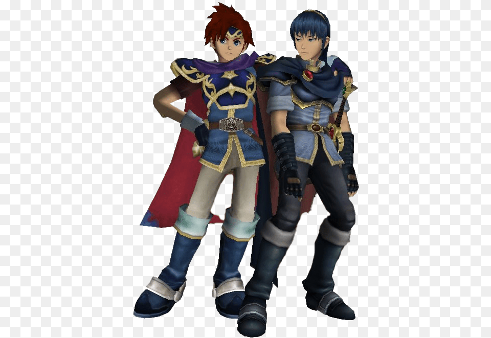 Marth Fire Emblem Clipart Marth And Roy Melee, Book, Comics, Publication, Clothing Free Png