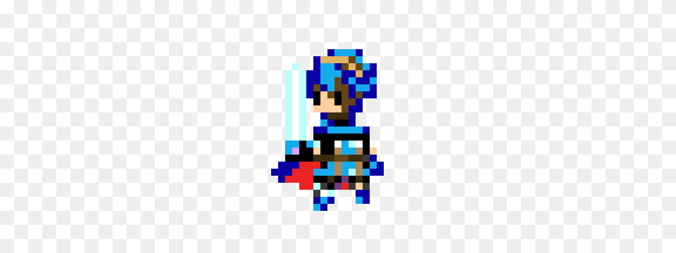 Marth The Fier Emblem Kang Pixel Art Maker Free Png