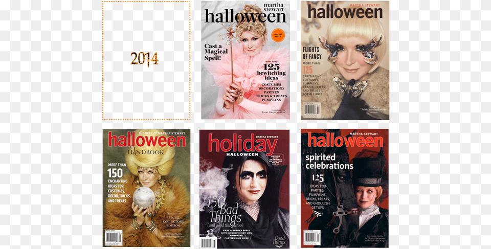 Martha Stewart Halloween 2018 Magazine, Book, Publication, Adult, Person Png