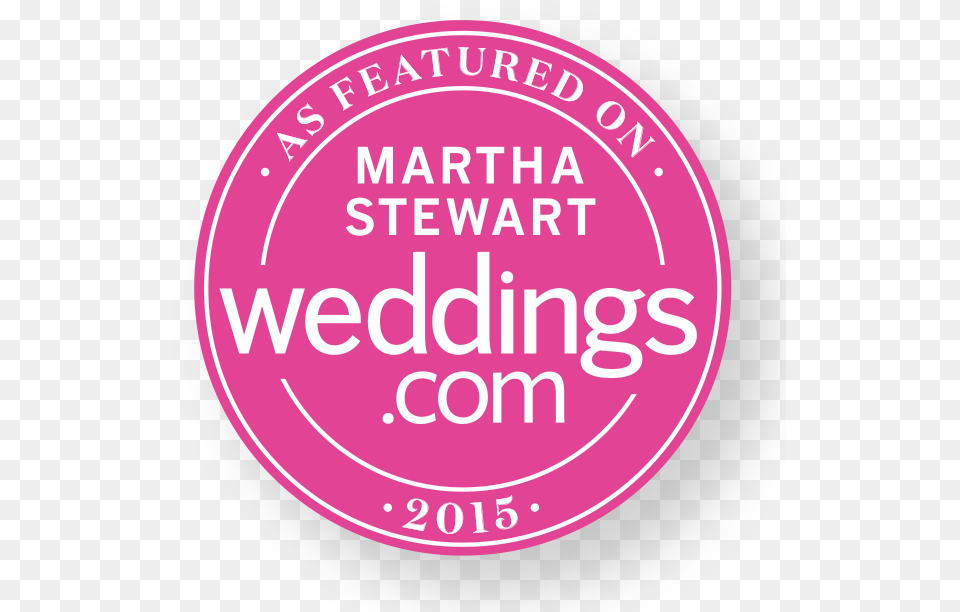 Martha Stewart Weddings Martha Stewart Weddings Badge, Sticker Free Transparent Png