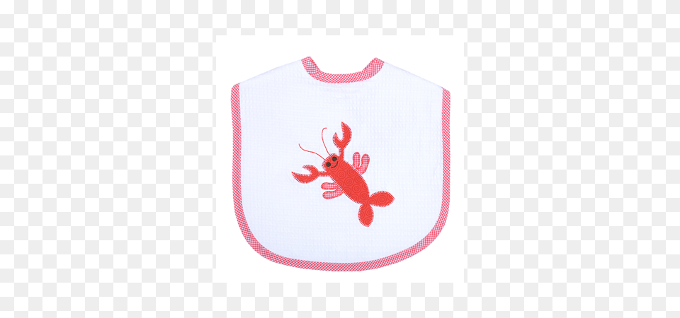 Marthas Applique Bib In Crawfish Ladies In Waiting, Person Png Image