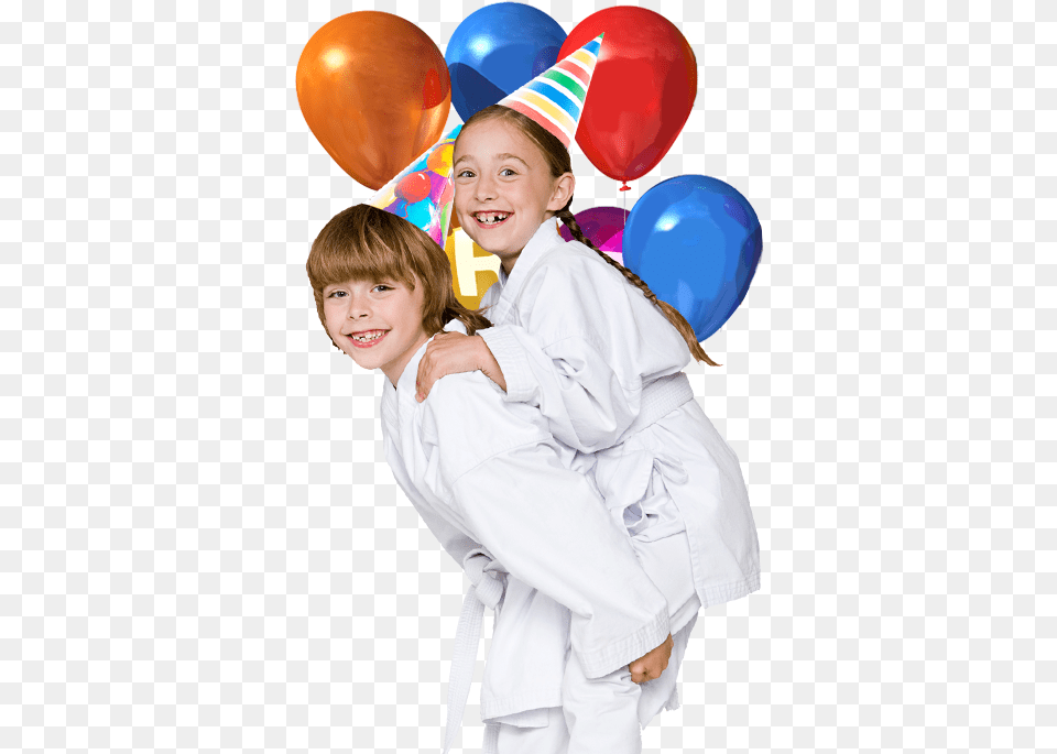 Martial Arts Birthday Parties Changing Lives Happy Birthday Balloons, Balloon, People, Person, Adult Free Png Download