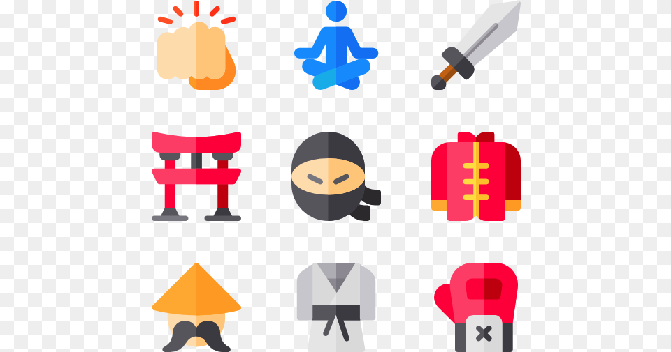 Martial Arts Karate Icons, Baby, Person Free Transparent Png
