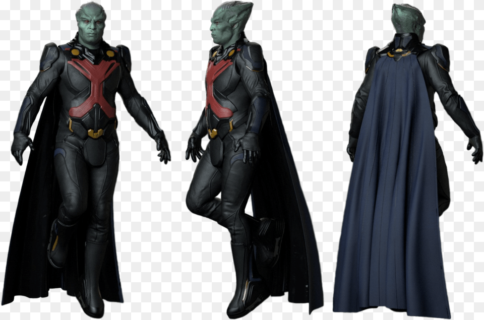Martian Manhunter, Adult, Person, Man, Male Png