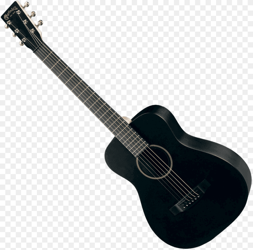 Martin Acoustic Guitar Black, Musical Instrument, Bass Guitar Png Image