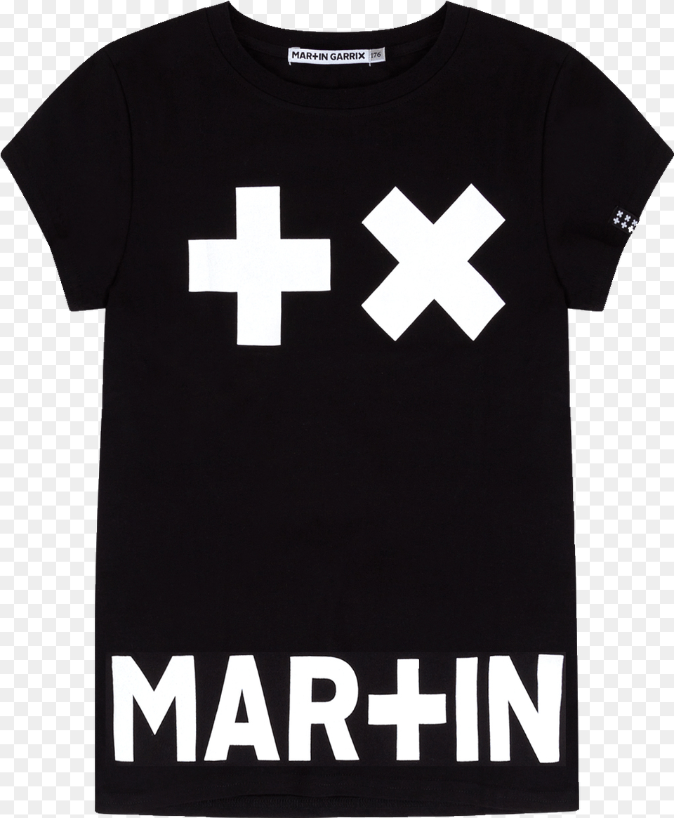 Martin Garrix Axe T Shirt, Clothing, T-shirt, Cross, Symbol Free Png Download