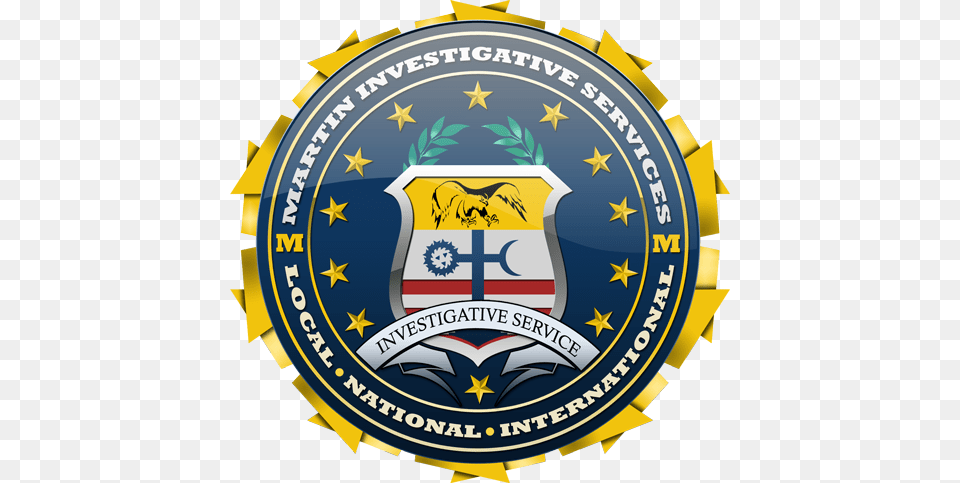 Martin Investigative Services Private Investigation Woodford Reserve, Emblem, Logo, Symbol, Badge Png Image