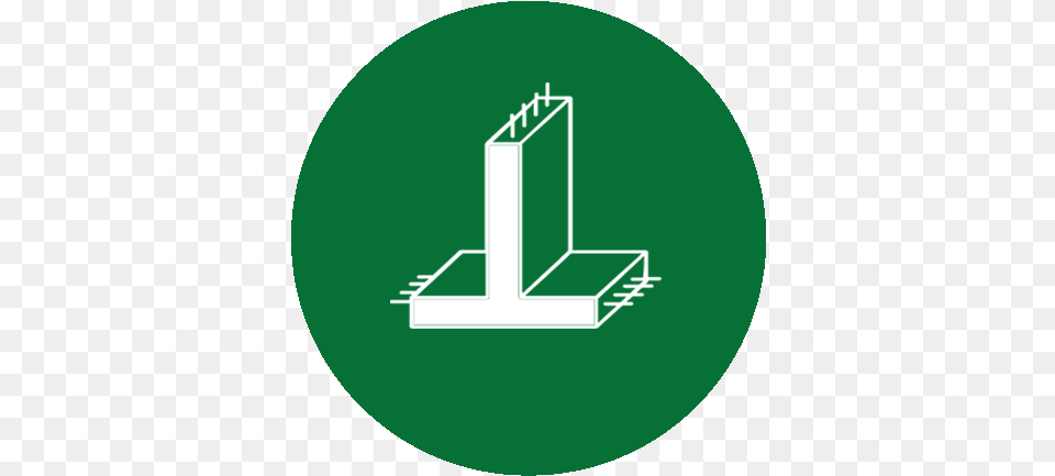 Martin Laviero Contractors Reinforced Concrete Icon, Green, City, Symbol Png Image