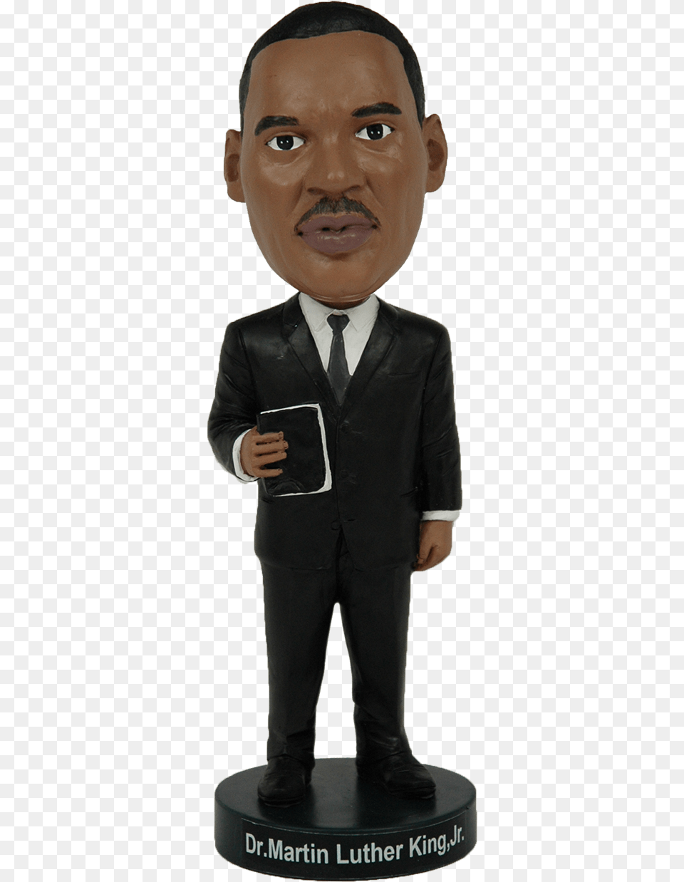 Martin Luther King Bobblehead, Formal Wear, Clothing, Suit, Figurine Png