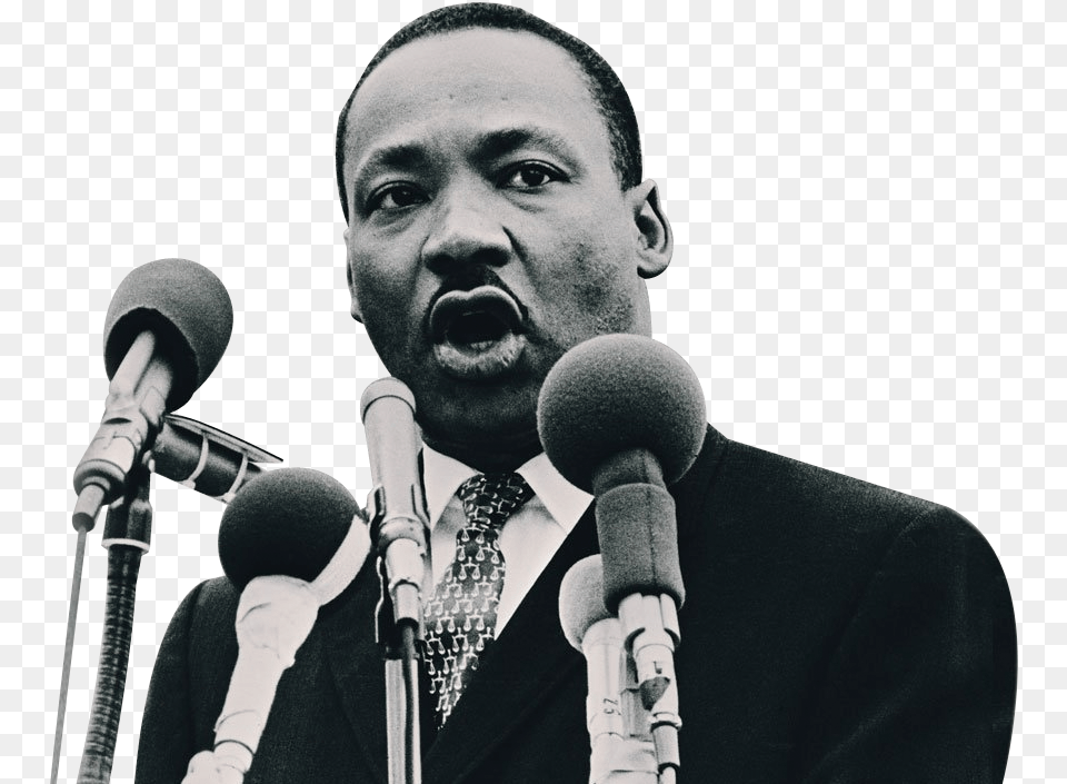 Martin Luther King Image Martin Luther King, Crowd, Electrical Device, Press Conference, Person Free Transparent Png