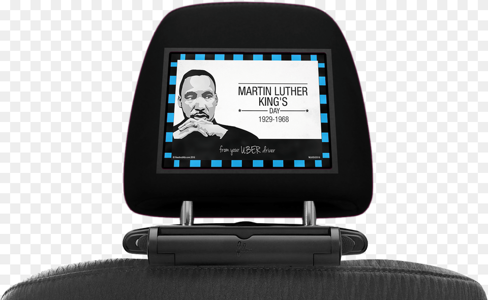 Martin Luther King Happy New Year Uber, Cushion, Headrest, Home Decor, Adult Png Image