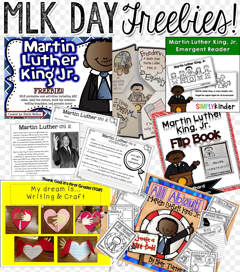 Martin Luther King Jr, Comics, Advertisement, Book, Publication Free Transparent Png