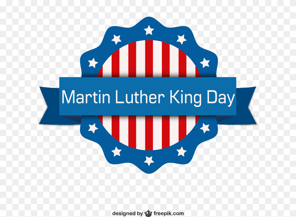 Martin Luther King Jr Clip Art Mlk Day, American Flag, Flag, Badge, Logo Free Png