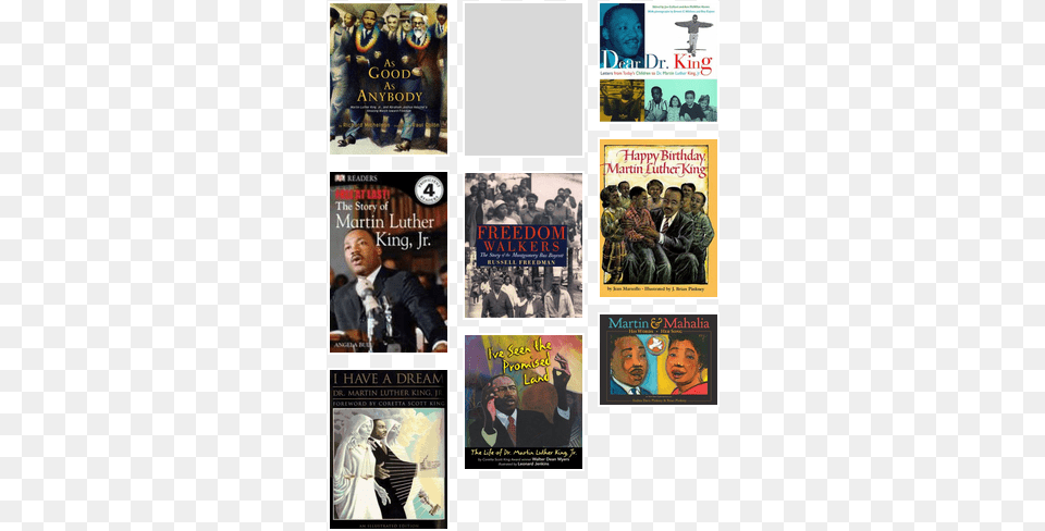 Martin Luther King Jr Freedom Walkers The Story Of The Montgomery Bus Boycott, Book, Publication, Male, Adult Free Png