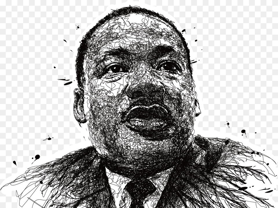 Martin Luther King Jr Martin Luther King Jr Portrait, Photography, Art, Drawing Free Transparent Png