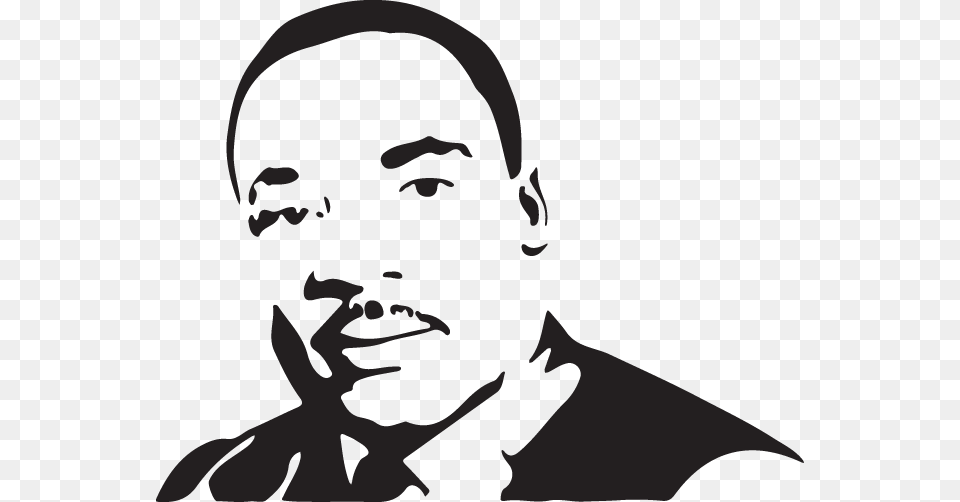 Martin Luther Kingdata Zoom Cdn Illustration, Stencil, Person, Man, Male Free Transparent Png