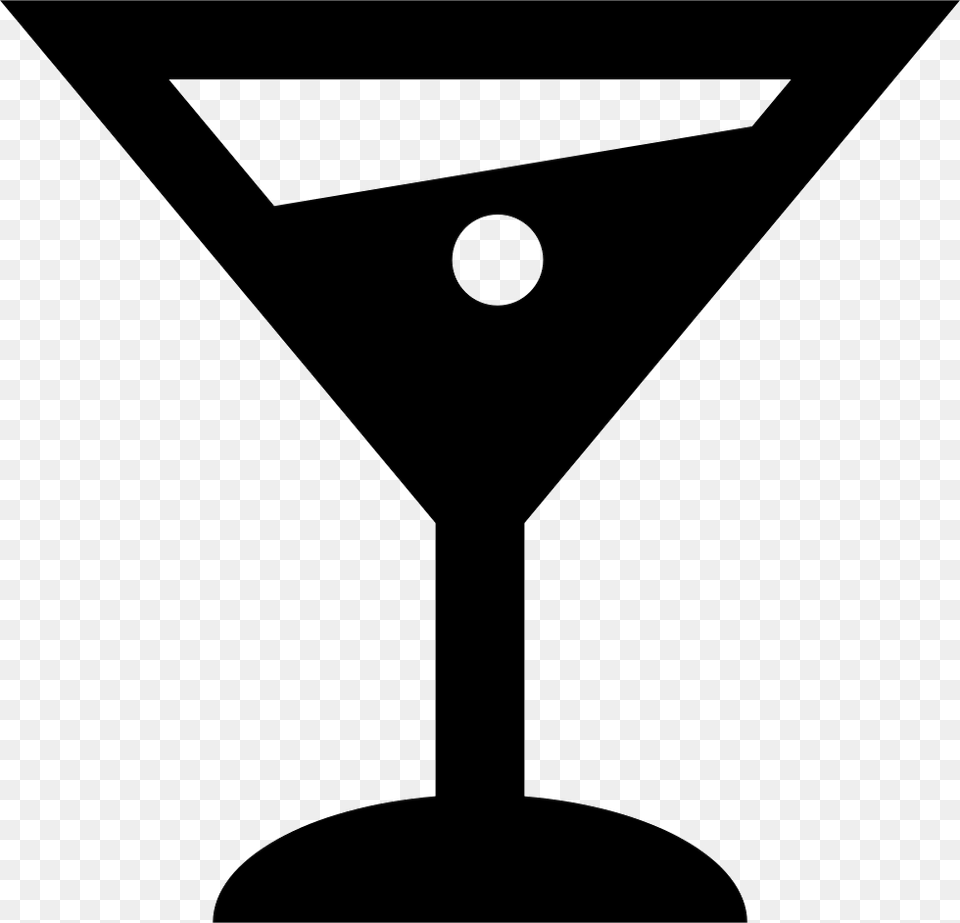 Martini Alcoholic Drink Glass Icon Download, Alcohol, Beverage, Cocktail, Appliance Png Image