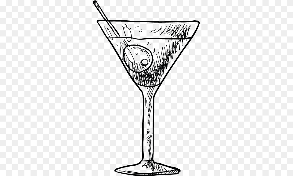 Martini Clipart Retro Retro Martini Cocktail Clipart, Alcohol, Beverage, Glass Free Png