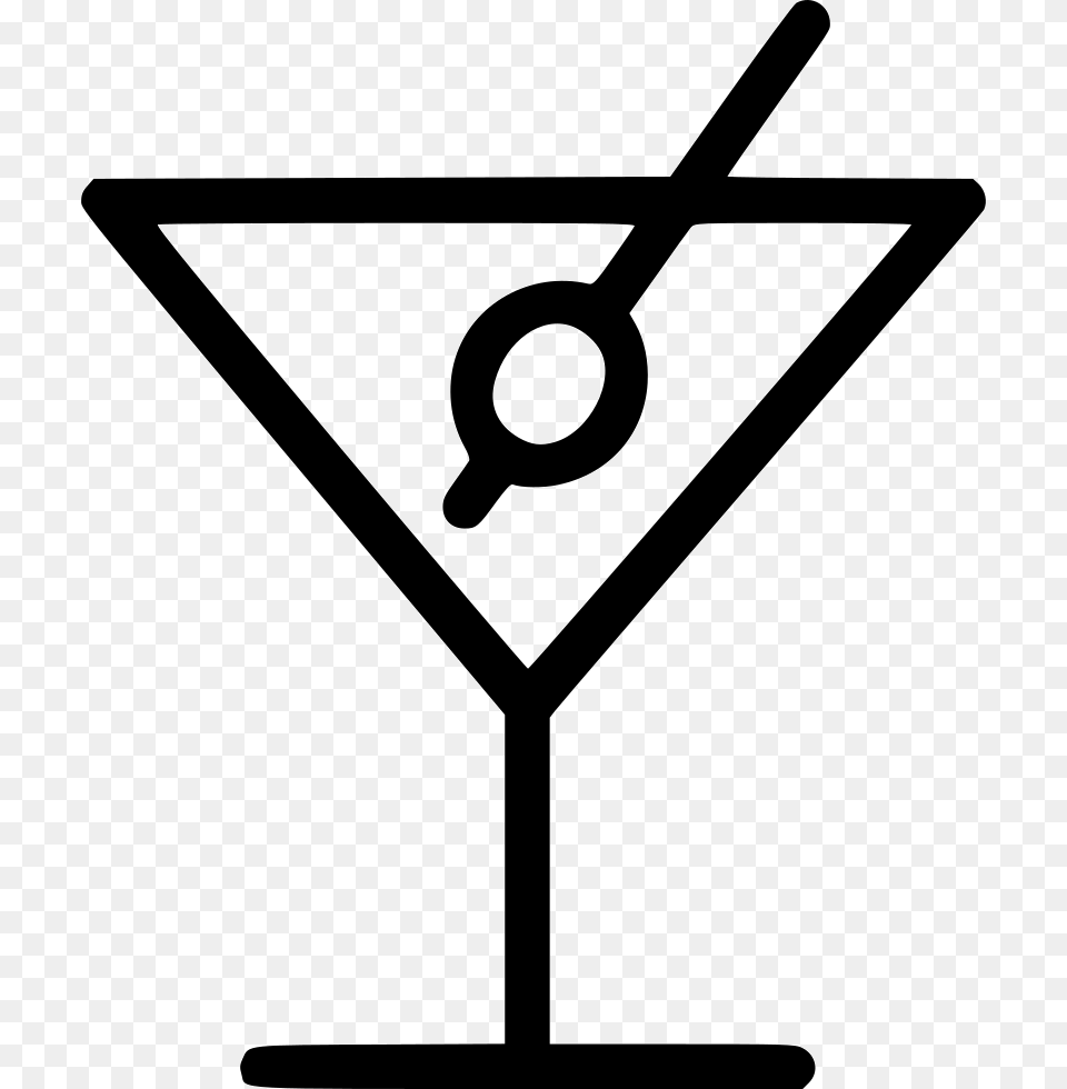 Martini Cocktail Drink Cocktail Glass Icon, Alcohol, Beverage, Cross, Symbol Free Png