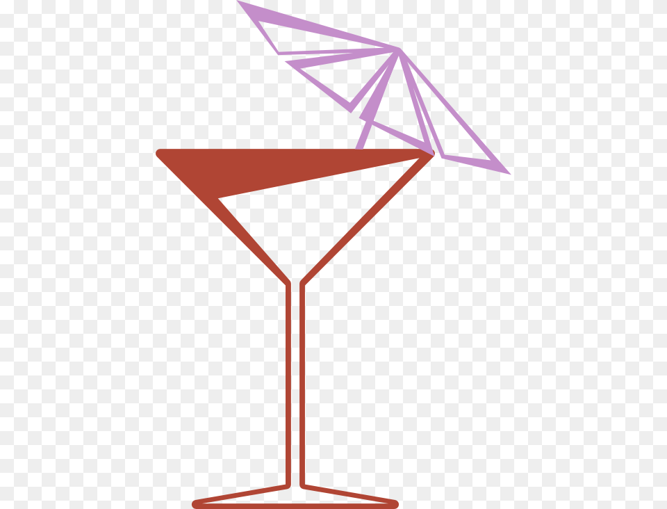 Martini Glass Bachelorette Clip Art Image, Alcohol, Beverage, Cocktail, Cross Free Png Download