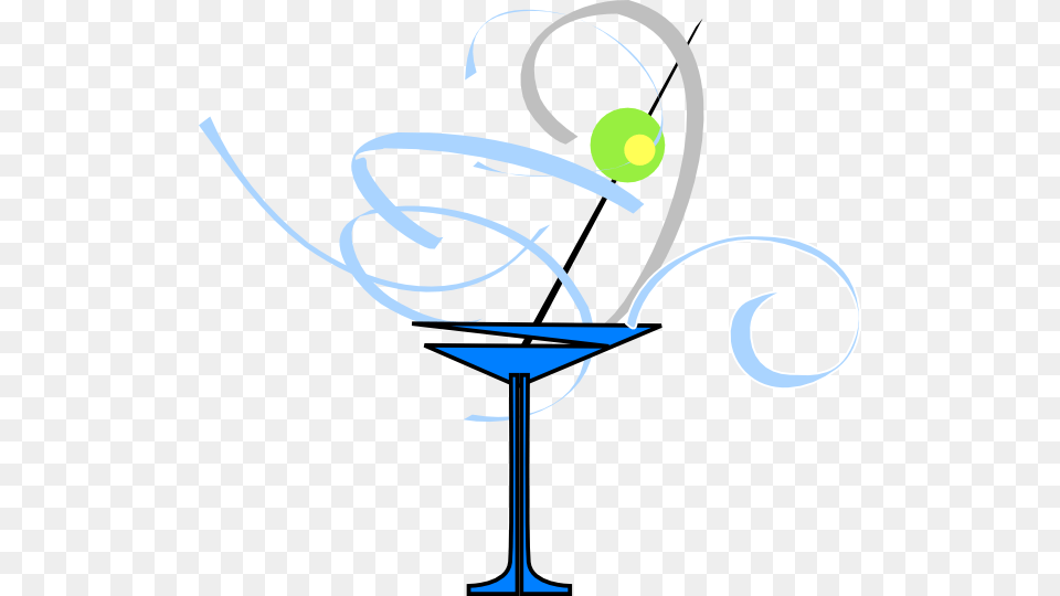 Martini Glass Bluegrey Clip Art, Alcohol, Beverage, Cocktail Free Transparent Png