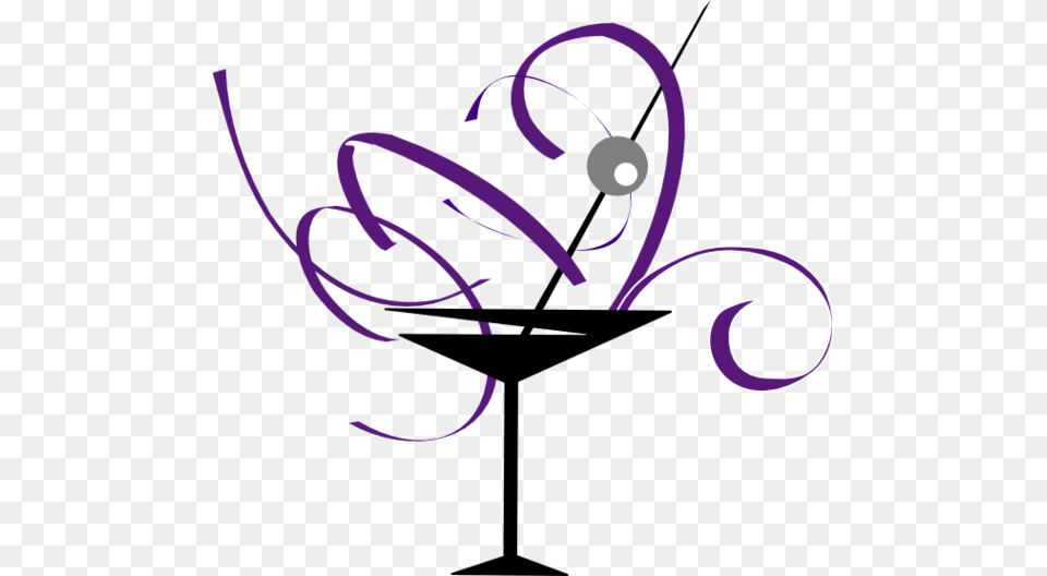 Martini Glass Clip Art Pictures, Purple, Graphics, Text Free Png Download
