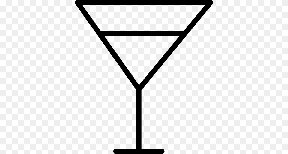 Martini Glass Martini Icon With And Vector Format For Free, Gray Png Image