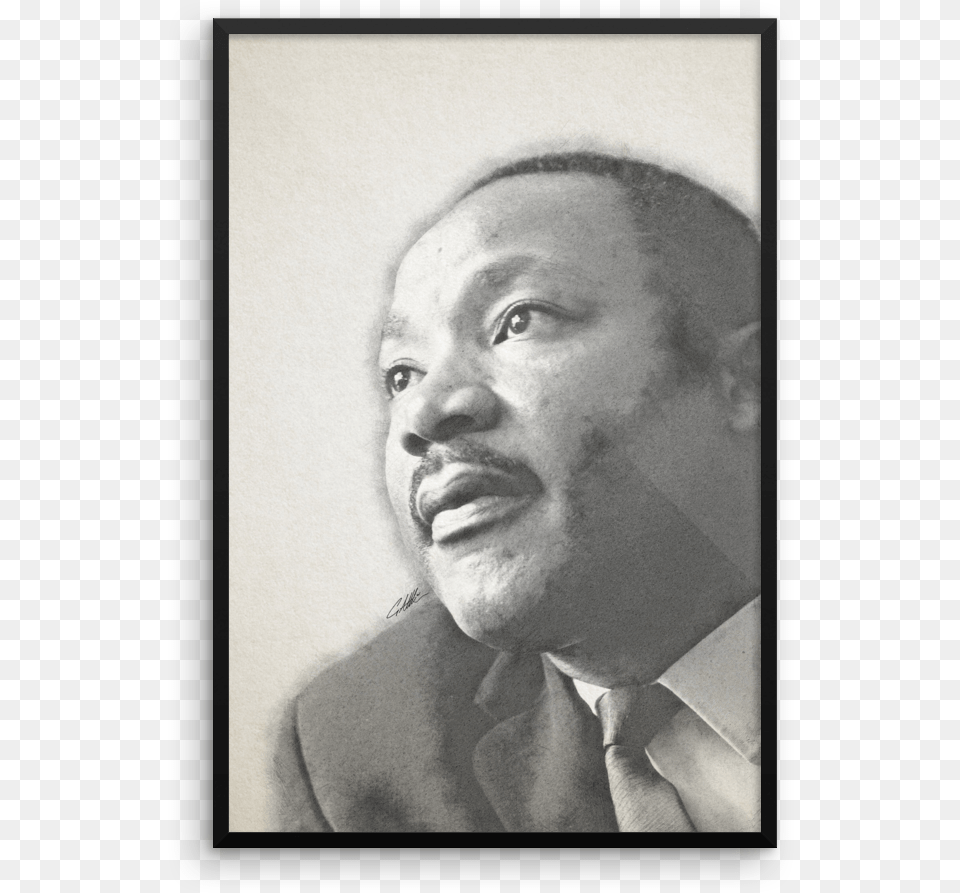 Martinlutherking Mockup Wall Original Dr Martin Luther King Darkness Cannot Drive Out Darkness, Adult, Photography, Person, Man Png