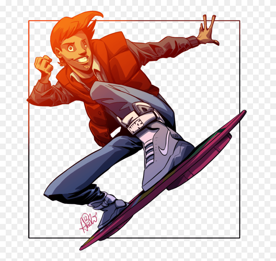 Marty Mcfly, Book, Comics, Publication, Person Free Transparent Png
