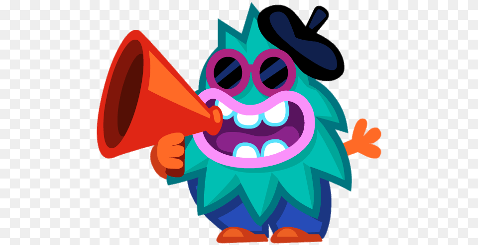 Marty The Mouthy Mogul Shouting Through Megaphone, Dynamite, Weapon Free Transparent Png