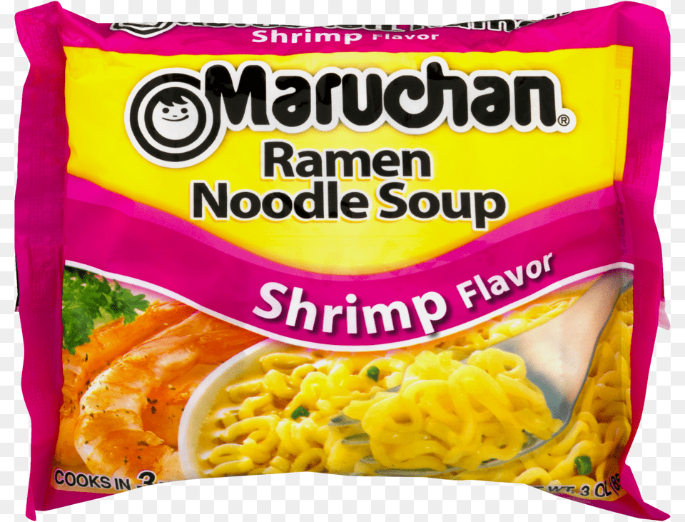 Maruchan Shrimp Flavor Ramen Noodle Soup 3 Oz Ramen Chicken Flavor, Food, Pasta, Macaroni Free Png Download