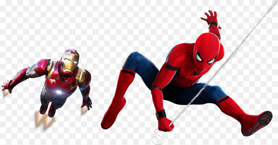 Marvel And All Related Character Names Spiderman Homecoming Spiderman Transparent, Adult, Male, Man, Person Free Png
