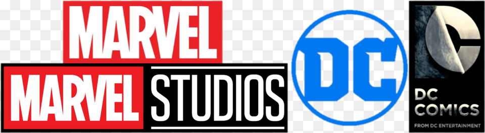 Marvel And Dc Logos Marvel Studios And Dc Comics, Logo Free Png Download