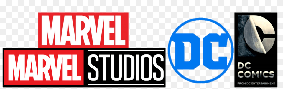 Marvel And Dc Materials, Logo, Text Free Png Download