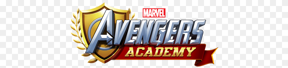 Marvel Avengers Academy Avengers Academy Mobile Game Logo, Emblem, Symbol, Dynamite, Weapon Png