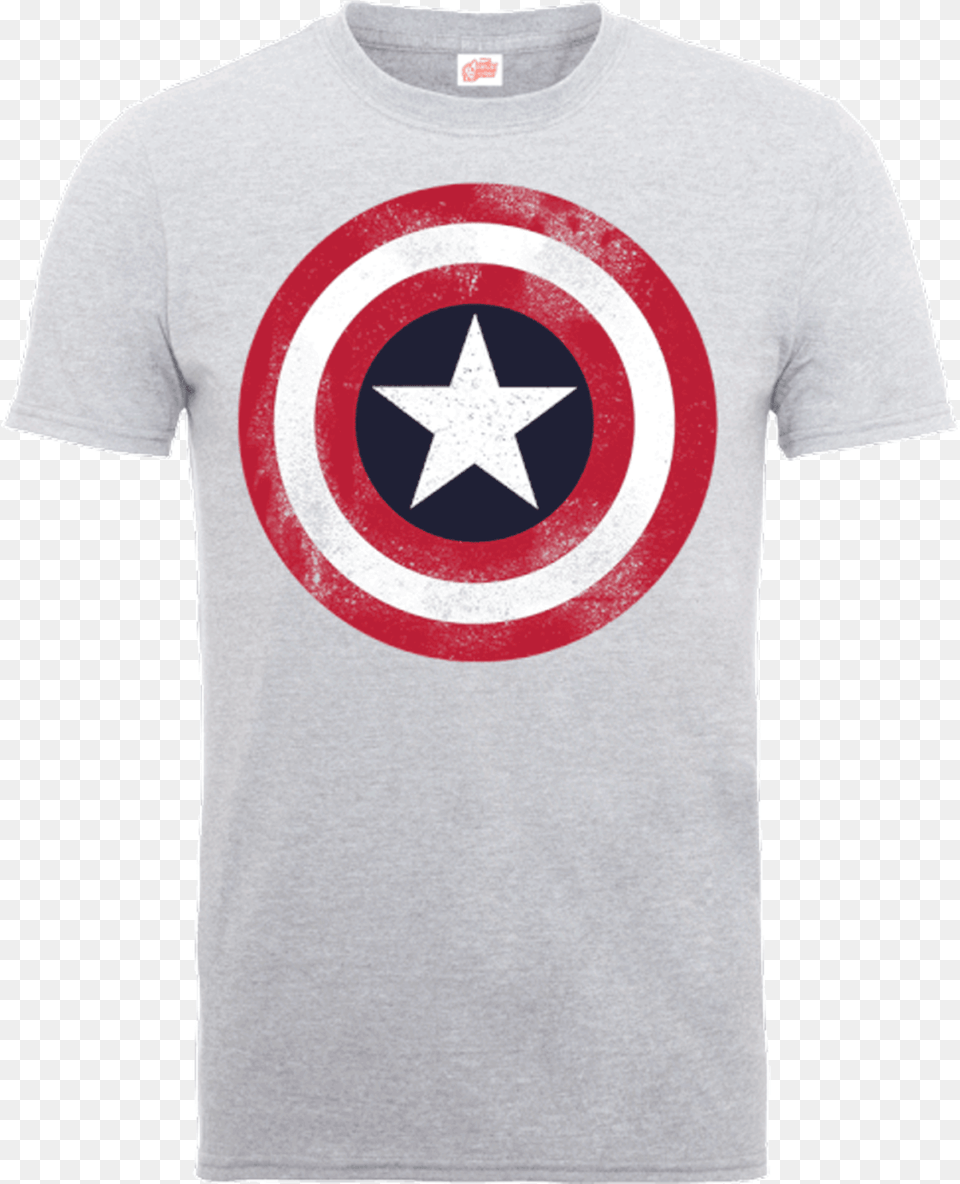 Marvel Avengers Assemble Captain America Distressed Camisetas Capitan America Mujer, Clothing, T-shirt, Shirt Free Png