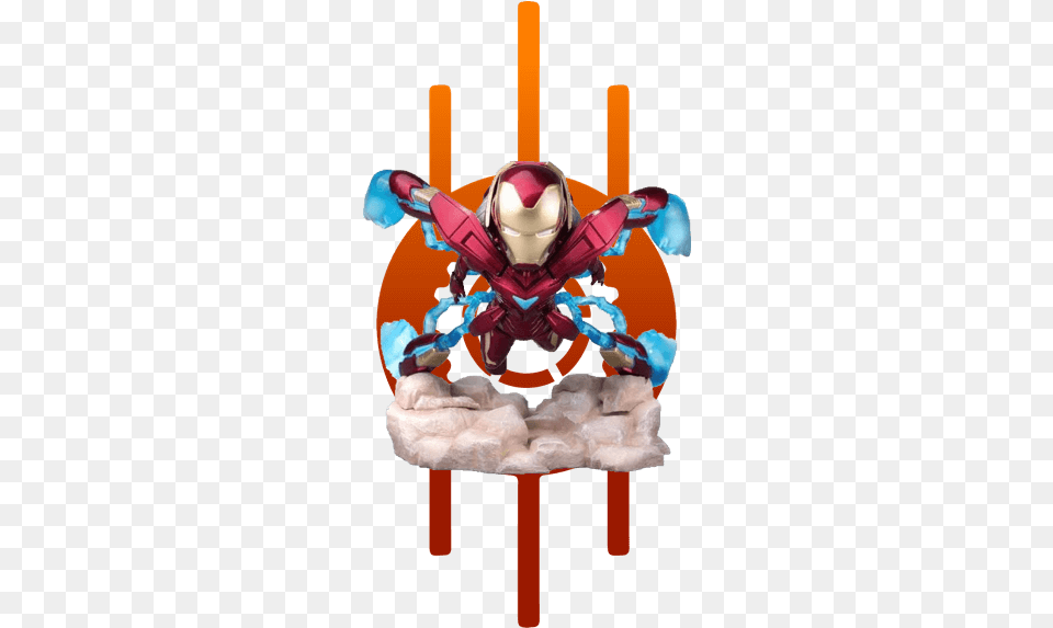 Marvel Avengers Infinity War Iron Man Mark 50 Mini Egg Attack Beast Kingdom, Nature, Outdoors, Snow, Snowman Png Image