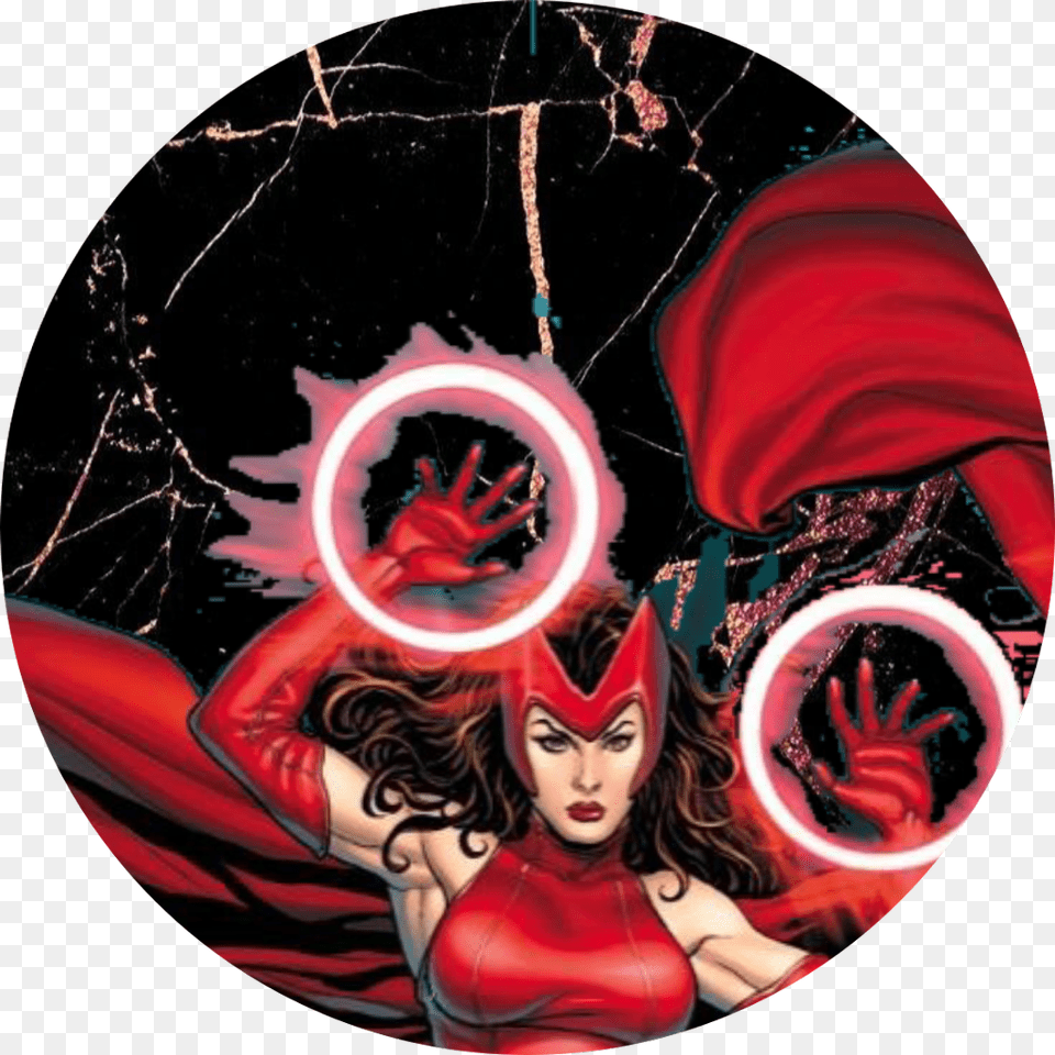 Marvel Avengers Scarletwitch Wanda Wandamaximoff, Publication, Book, Comics, Adult Free Transparent Png