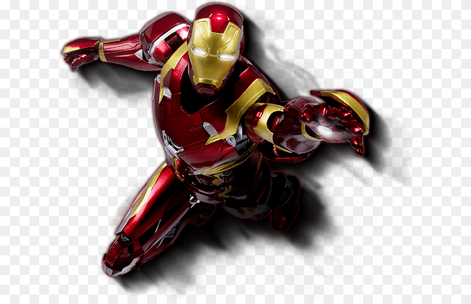 Marvel Bandai S Shf Iron Man Mark, Robot, Person Free Png Download