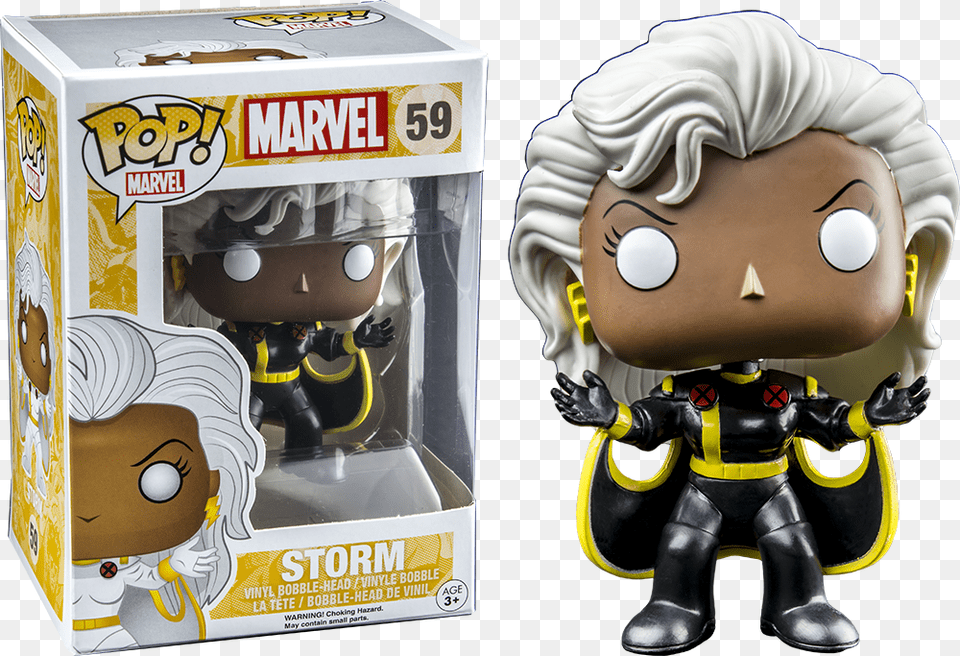 Marvel Black Storm Funko Pop Storm X Men Pop, Baby, Face, Head, Person Free Transparent Png