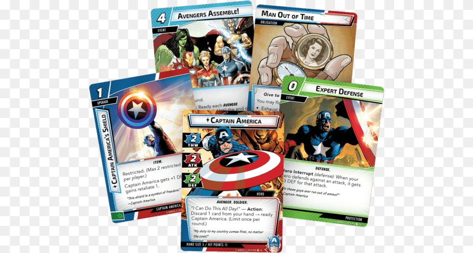 Marvel Champions Card Game, Book, Publication, Comics, Advertisement Free Png Download