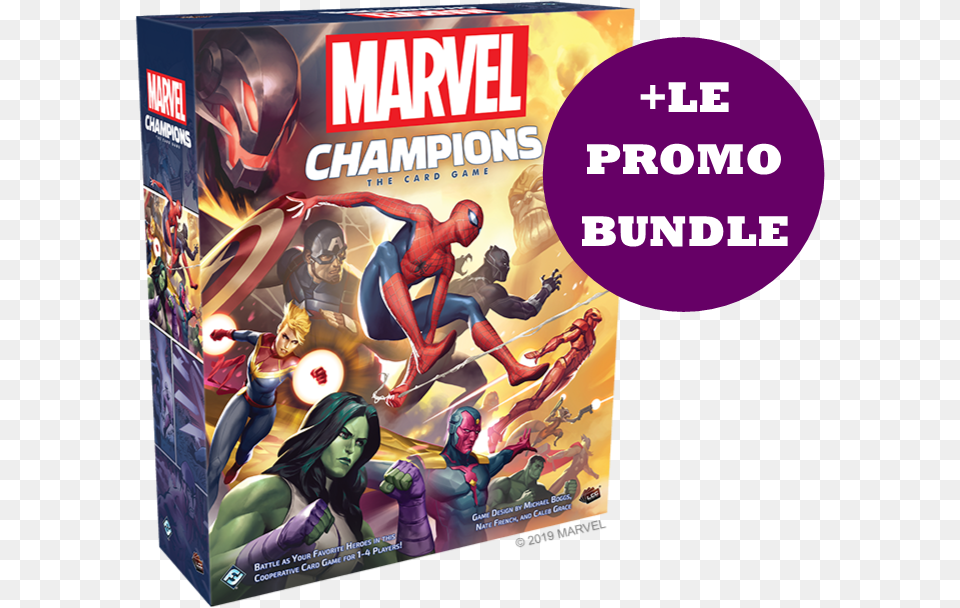 Marvel Champions Lcg Core Set, Adult, Publication, Person, Woman Free Png Download