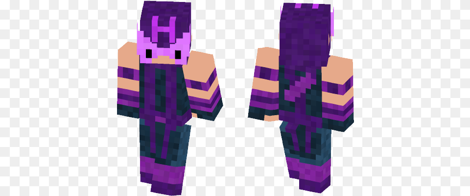 Marvel Comics Hawkeye Minecraft Skin Hollow Knight, Purple, Formal Wear, Baby, Person Free Transparent Png