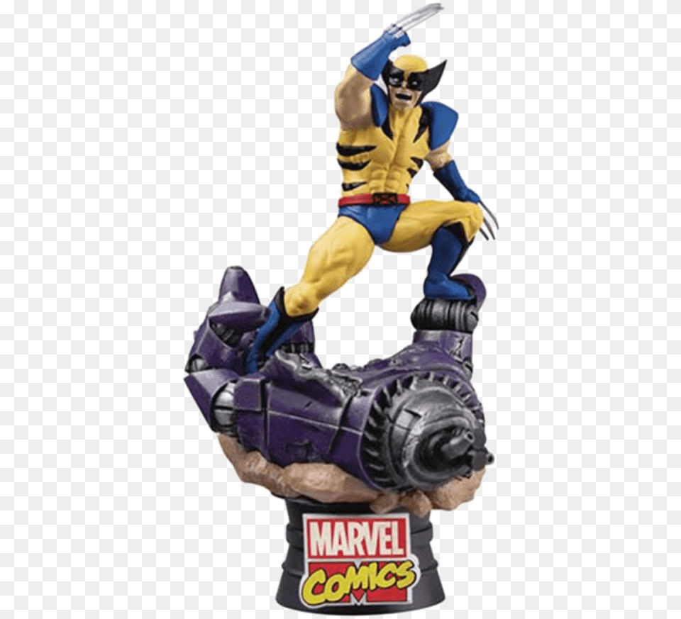 Marvel Comics Wolverine Figure, Figurine, Adult, Male, Man Png Image